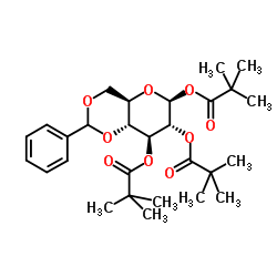 4,6-Di-O-benzyliden-1,2,3-tri-O-pivaloyl-β-D-glucopyranose picture