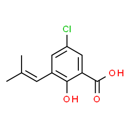 5-CHLORO-2-HYDROXY-3-(2-METHYLPROP-1-EN-1-YL)BENZOIC ACID picture