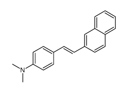 N,N-dimethyl-4-(2-naphthalen-2-ylethenyl)aniline结构式