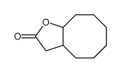 (3aS,9aS)-3a,4,5,6,7,8,9,9a-octahydro-3H-cycloocta[b]furan-2-one结构式