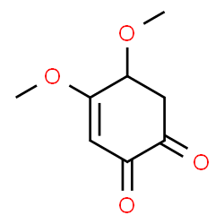 3-Cyclohexene-1,2-dione,4,5-dimethoxy-(9CI) structure