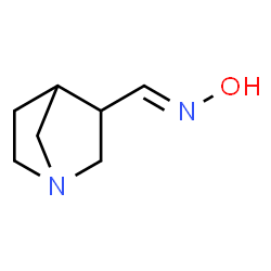 1-Azabicyclo[2.2.1]heptane-3-carboxaldehyde,oxime,exo-(9CI)结构式