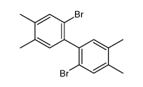 1-bromo-2-(2-bromo-4,5-dimethylphenyl)-4,5-dimethylbenzene Structure