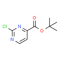 tert-Butyl 2-chloropyrimidine-4-carboxylate structure