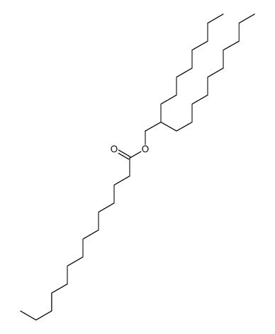 2-Octyldodecyl myristate structure