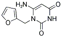 6-AMINO-1-(2-FURYLMETHYL)PYRIMIDINE-2,4(1H,3H)-DIONE Structure