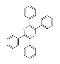 1,4-Dithiin,2,3,5,6-tetraphenyl- Structure