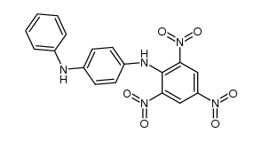 N-Pikryl-4-aminodiphenylamin结构式