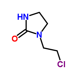 1-(2-氯乙基)-2-咪唑烷酮结构式