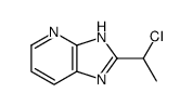 2-(1-chloroethyl)-1H-imidazo[4,5-b]pyridine Structure