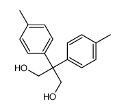 2,2-bis(4-methylphenyl)propane-1,3-diol结构式