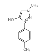 1H-1,2,3-Triazolium,4-hydroxy-1-methyl-3-(4-methylphenyl)-, inner salt picture