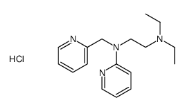 diethyl-[2-[pyridin-2-yl(pyridin-2-ylmethyl)amino]ethyl]azanium,chloride Structure