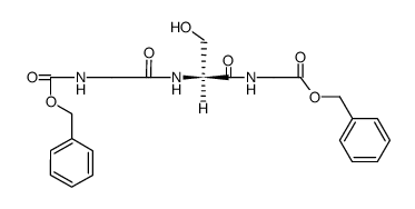 Z-Gly-Ser-Gly-OCH2Ph结构式