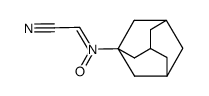 (Z)-N-(adamantan-1-yl)-1-cyanomethanimine oxide Structure