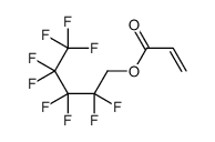 2,2,3,3,4,4,5,5,5-nonafluoropentyl acrylate Structure