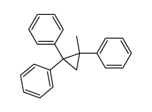 1,1,2-triphenyl-2-methylcyclopropane Structure
