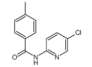 N-(5-氯吡啶-2-基)-4-甲基苯甲酰胺结构式