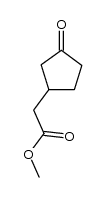 Methyl 2-(3-oxocyclopentyl)acetate Structure