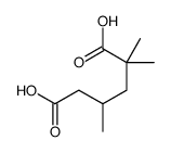 2,2,4-Trimethylhexanedioic acid结构式