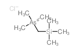 Arsonium,trimethyl[(trimethylsilyl)methyl]-, chloride (1:1) structure