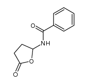 γ-benzoylamino-γ-lactone结构式