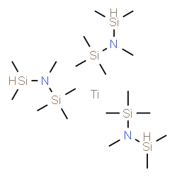 Tris(hexamethyldisilazan)titanium Structure