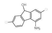 4-amino-2,7-dichloro-9H-fluoren-9-ol Structure