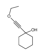 1-(2-ethoxyethynyl)cyclohexan-1-ol结构式