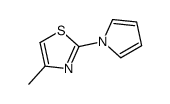 Thiazole, 4-methyl-2-(1H-pyrrol-1-yl)- (9CI) picture