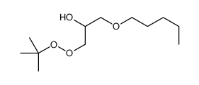 1-tert-butylperoxy-3-pentoxypropan-2-ol结构式