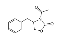3-acetyl-4-benzyl-oxazolidin-2-one Structure