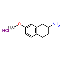 2-Amino-7-methoxytetralin hydrochloride structure