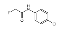 N-(4-chlorophenyl)-2-fluoroacetamide structure