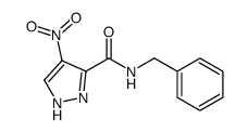 N-benzyl-4-nitro-1H-pyrazole-5-carboxamide Structure