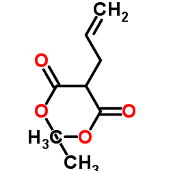Dimethyl 2-allylmalonate structure