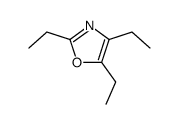 2,4,5-triethyloxazole结构式