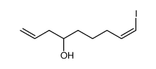 (Z)-9-iodo-1,8-nonadien-4-ol Structure
