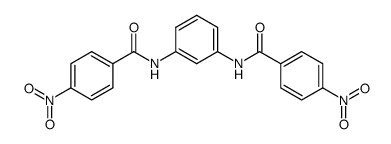 bis-1,3-(4-nitrobenzamido)benzene Structure