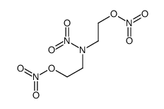 2-[nitro(2-nitrooxyethyl)amino]ethyl nitrate Structure