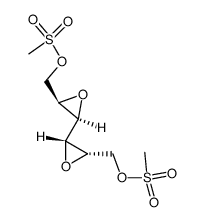 O1,O6-bis-methanesulfonyl-2,3,4,5-dianhydro-allitol结构式