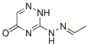 Acetaldehyde, (2,5-dihydro-5-oxo-1,2,4-triazin-3-yl)hydrazone (9CI)结构式