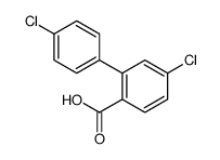 4-chloro-2-(4-chlorophenyl)benzoic acid Structure