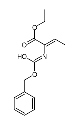 ethyl 2-(phenylmethoxycarbonylamino)but-2-enoate Structure