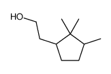 2-(2,2,3-trimethylcyclopentyl)ethanol结构式