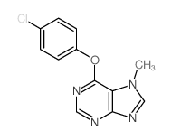 6-(4-chlorophenoxy)-7-methyl-purine picture