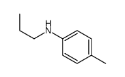 4-Methyl-N-propylaniline结构式