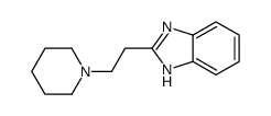 2-(2-piperidin-1-ylethyl)-1H-benzimidazole Structure