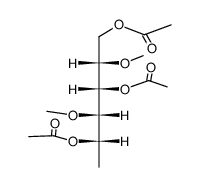 L-Mannitol, 1-deoxy-3,5-di-O-methyl-, triacetate picture