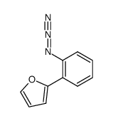 2-(2-azidophenyl)furan Structure